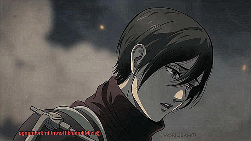 Is Mikasa different in the manga-3