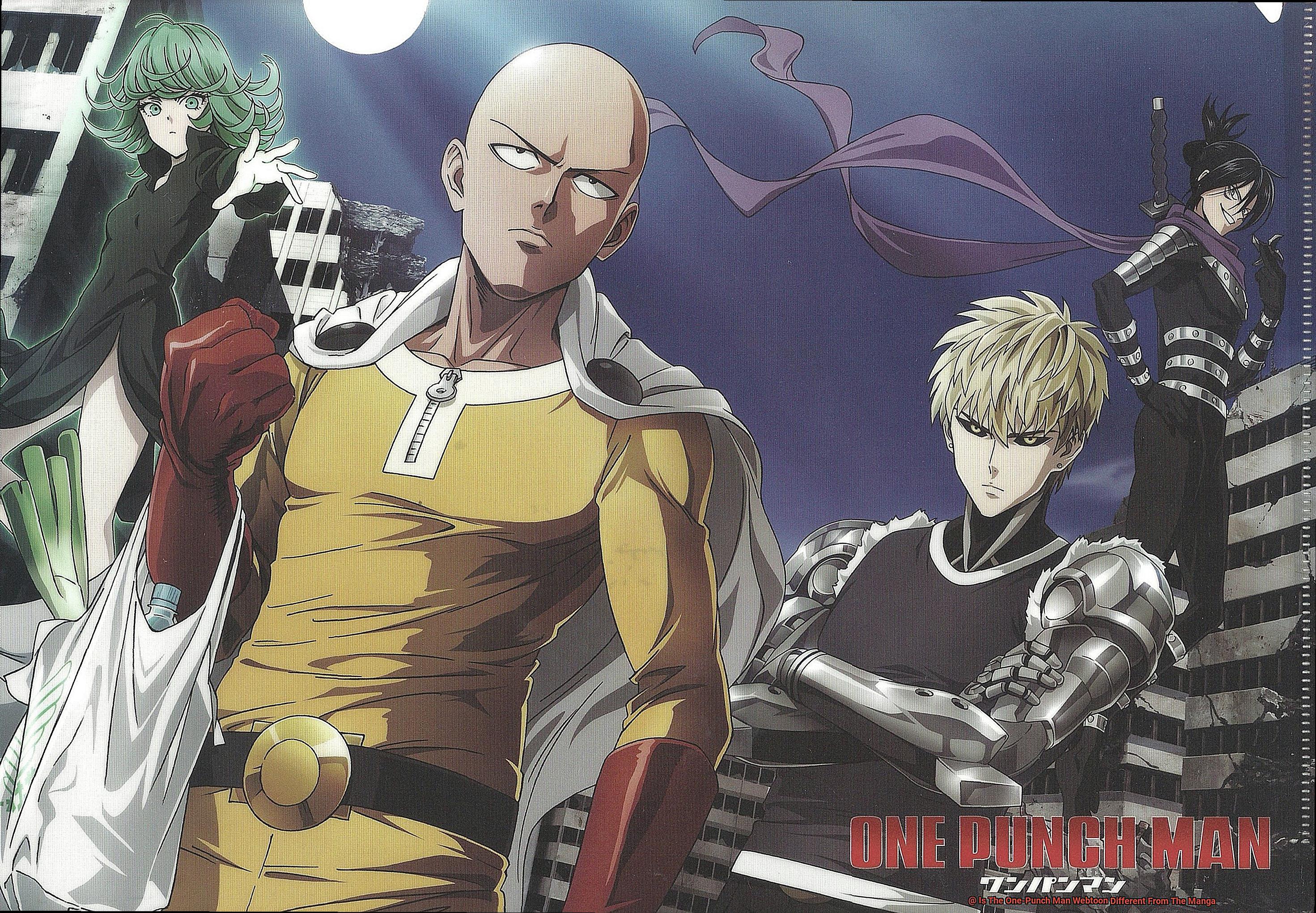Is The One-Punch Man Webtoon Different From The Manga-4
